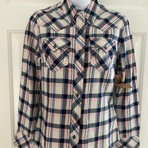 True religion button down shirt